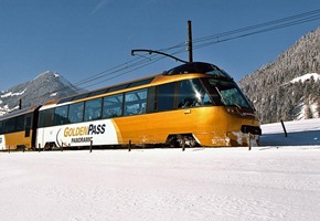 Classic Glacier Express at New Year