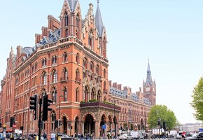 St Pancras station London