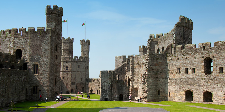 Visiting Caernarfon Castle, a UNESCO World Heritage site